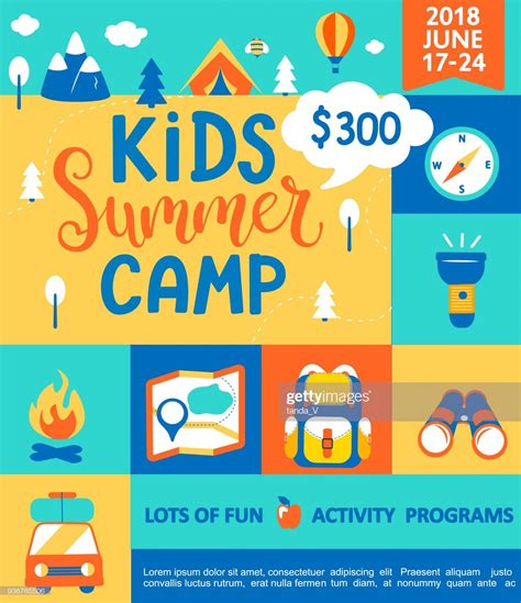 17 Amazing Free Summer Camp Flyer Template Psd Ideas