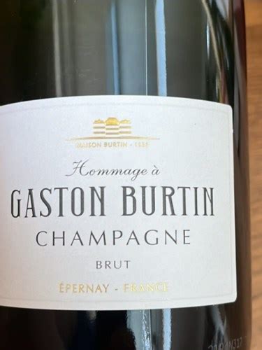 Gaston Burtin Brut Champagne Vivino US