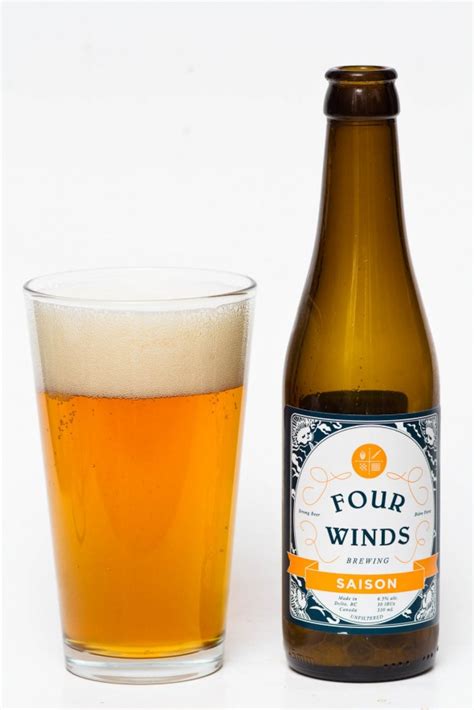 Four Winds Brewing Co Saison Beer Me British Columbia