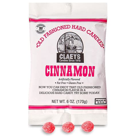 Claeys Cinnamon Retro Hard Candies Candy Funhouse Ca