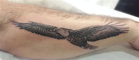 Soaring Eagle Arm Tattoo