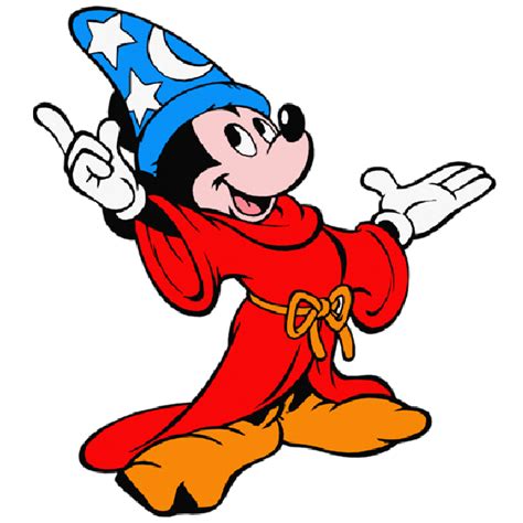 Mickey Mouse Mickey The Sorcerer Disney Halloween Characters Clip Art