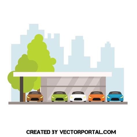 Car showroom | Vector free, Car showroom, Free vector images