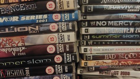 My Wwe Dvd Blu Ray Collection Part Feat Tagged Classics Youtube