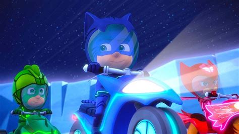 Pj Masks Full Episodes Race To The Moon Race Up Mystery Mountain