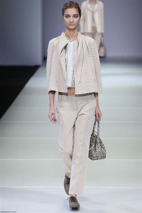 Giorgio Armani Springsummer 2015 Collection Milan