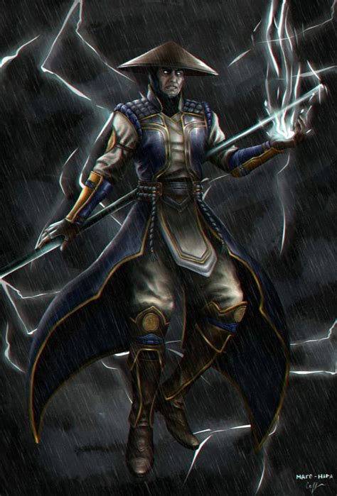 Lord Raiden Mortal Kombat 11 By Maro Mara On Deviantart Personajes