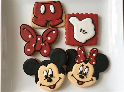 Mickey Cookie Decorating Minnie Cookies
