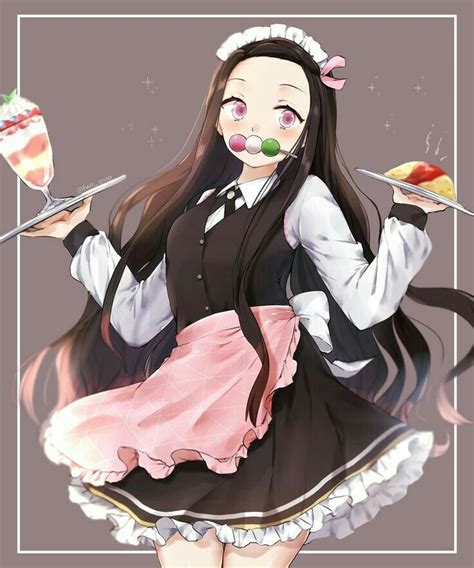 Pin By Nezuko Kamado Blood Moo On Nezuko Kamado Anime Maid Maid Outfit Anime Slayer Anime