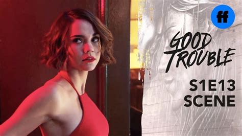 Good Trouble Season 1 Finale Callies Steamy Tango Freeform Steamy Young Adults Life