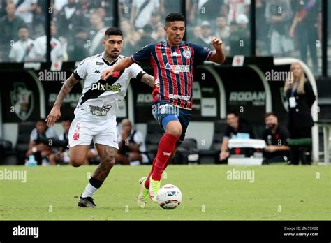 Rio De Janeiro Brazilmay 15 2022 Football Players During The Game Vasco X Bahia For The