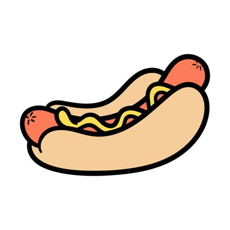 Best Cartoon Hot Dogs Illustrations Royalty Free Vector
