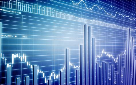 Stock Market Graph With Bar Chart Cash Master