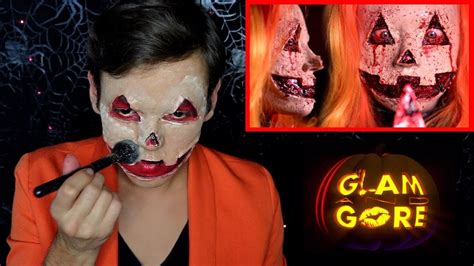 Attempting A Glam And Gore Makeup Tutorial Youtube