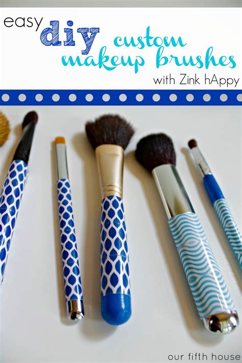 Diy Custom Makeup Brushes Jonathan Adler Style Soiree Our Fifth House