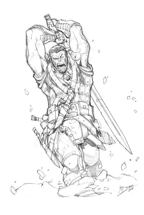 Angry Northman By Max Dunbar On Deviantart Drawing Poses