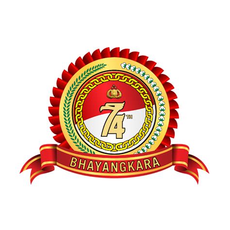 Download Logo Hut Bhayangkara Tahun 2020 Ke 74 Vektor Masvian