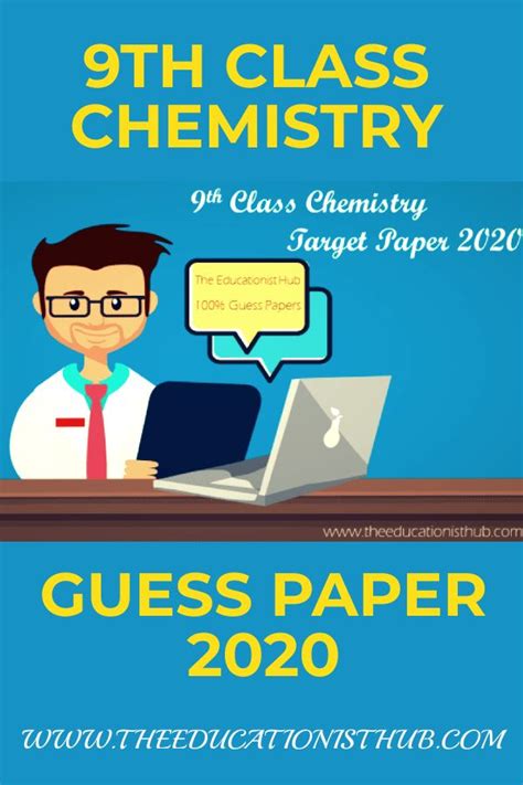 These books are for all punjab boards and federal board islamabad. Guess Paper 9th Class 2020 Chemistry Karachi Board (BSEK ...