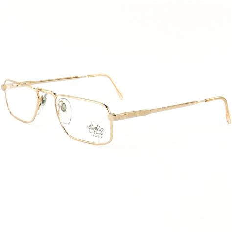 Italian Eyeglasses Luxotica Vintage 70s 80s Nos Rectangular Etsy