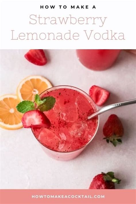 Strawberry Lemonade Vodka Foodtalk