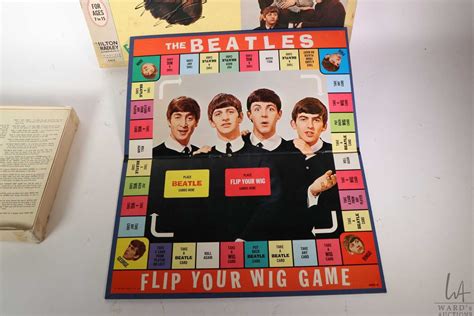 The Beatles Board Game By Milton Bradley Co Including Board All Four