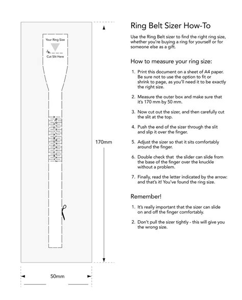 Print Off Ring Sizer Find Your Ring Size S J Lashley Designs