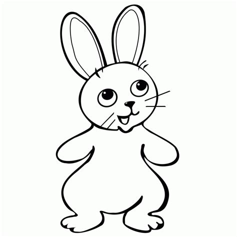 Real Bunny Coloring Pages Bunny Rabbit Coloring Pages To Download And