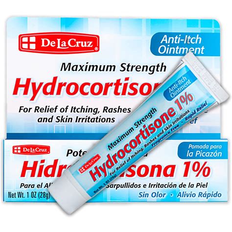 Hydrocortisone Cream Ointment Anti Itch Skin Rash Itchiness Maximum