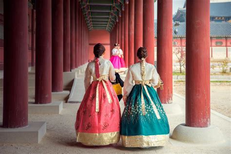 Hanbok Le Costume Traditionnel Coréen Cap Corée
