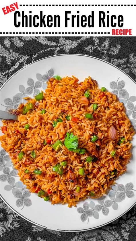 South india has great agricultural land for rice, the main ingredient used in biryani, so south indians also slowly mastered the dish even further and arrange the chicken and its sauce in a single layer on top of the rice, then top with the cilantro, mint, half of the fried. Easy Restaurant Style Chicken Fried Rice Recipe - Abanoodle