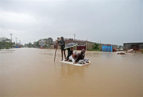 Monsoon Season Hits India Nepal And Bangladesh With Deadly Floods And Threatens Rohingya