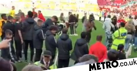 Paul Pogba Clashes With Angry Manchester United Fans At Old Trafford After Cardiff Defeat