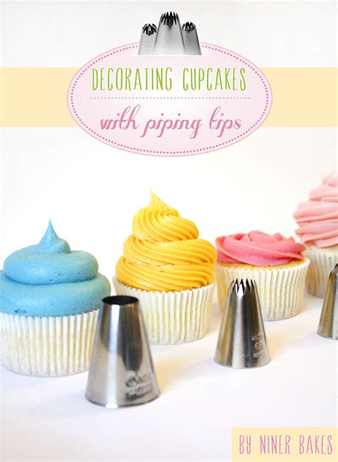 Cupcake Decorating Basic Icingfrosting Piping Techniques How To