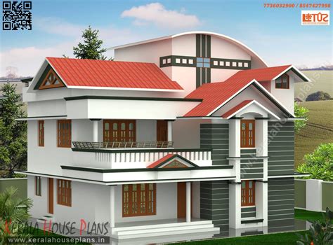 From the street, they are dramatic to behold. 2484 sqft. Semi Colonial Style Home Elevation Design