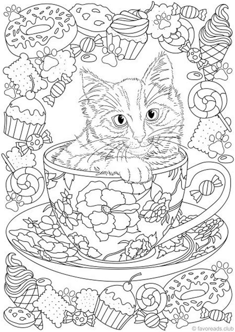 This is a cool feature and certainly inspiring for people just learning how to draw. Cats and Dogs Bundle - 10 Printable Adult Coloring Pages ...