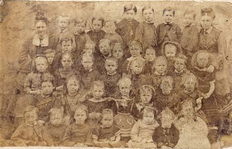 Vintage Found Photo Stories School Children 1860s
