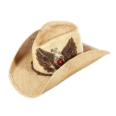 Bullhide Take It Easy Straw Cowgirl Hats