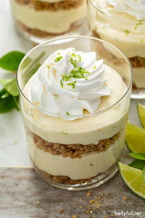These Key Lime Cheesecake Parfaits Have All The Components Of Key Lime
