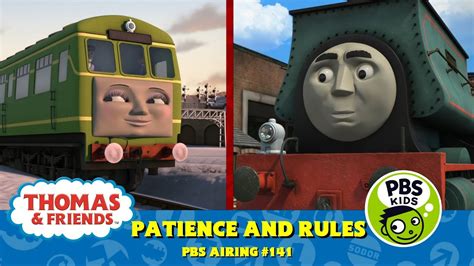 Thomas And Friends Patience And Rules Us Pbs Airing 141 Youtube