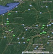 Pennsylvania - Google My Maps