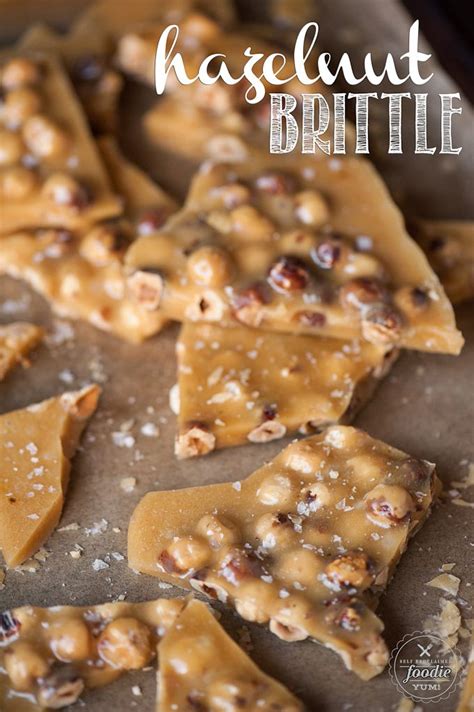 Homemade Hazelnut Brittle Is A Quick And Easy Treat That Is Sure To