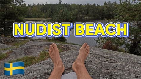 NUDIST Beach On Lake In Stockholm Sweden YouTube