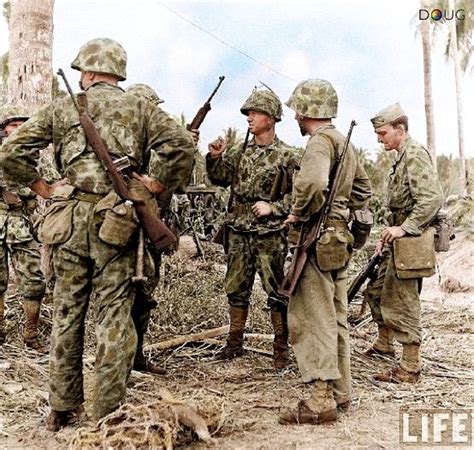 According to legend, it was the plant chosen by st.patrick to illustrate the christian doctrine of 1. USMC - Bougainville 1943 | Wwii uniforms, World war two ...