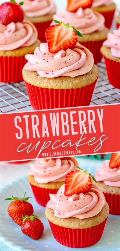 a delectable dessert bursting with strawberry flavor strawberry cupcake recipes homemade