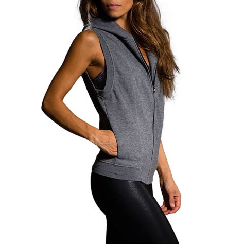 Onzie Sleeveless Hoodie Womens Evo Outlet
