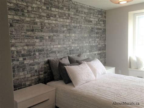Grey Brick Wall Wallpaper