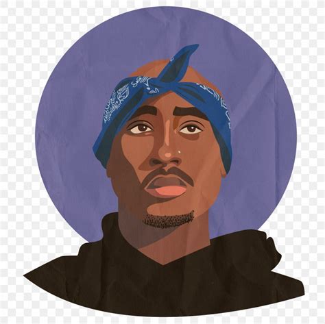 Tupac Cartoon Tupac Shakur 2 Limited Edition Caricature Art Print By