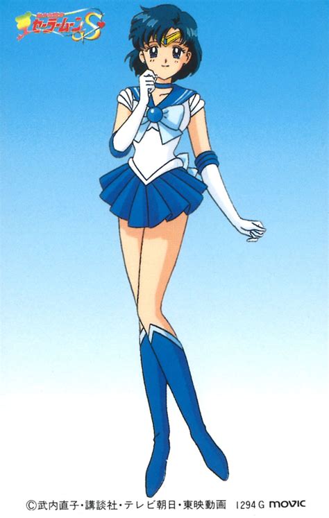 Mizuno Ami Sailor Mercury Bishoujo Senshi Sailor Moon Non Web Source Official Art Scan