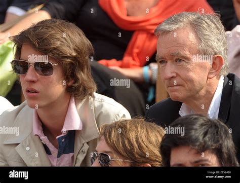Lvmh Ceo Bernard Arnault And His Son Attend The Mens Final Match Of