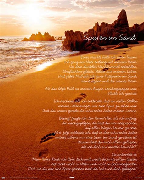 Maybe you would like to learn more about one of these? Zitate - Spuren im Sand - Mini-Poster - 40x50